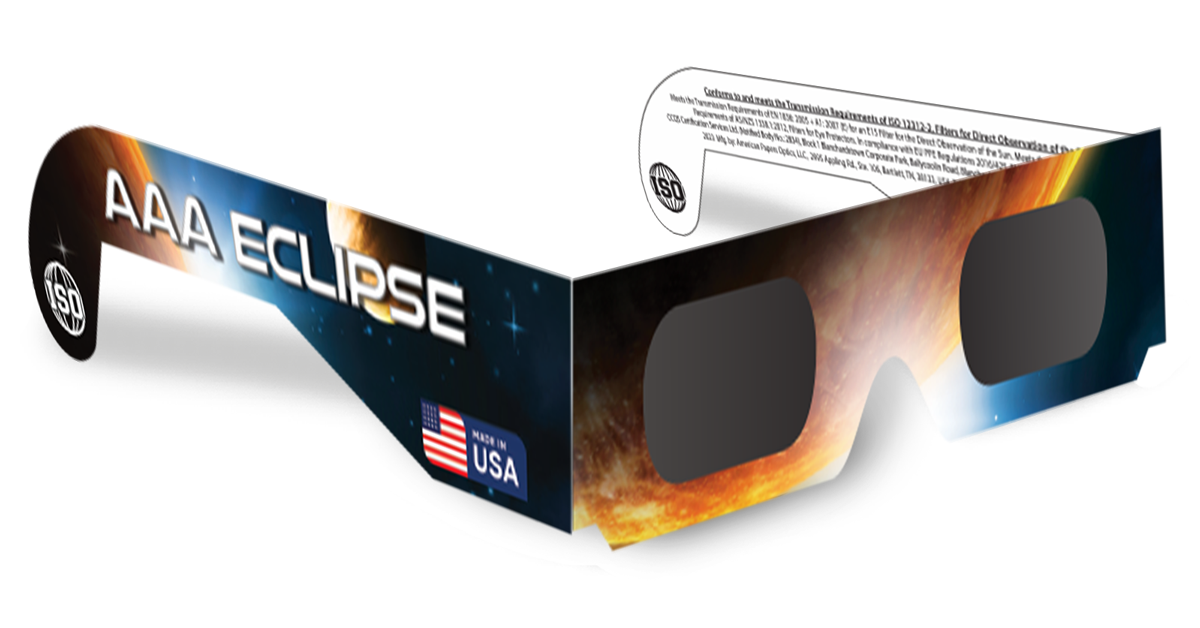 Solar EcliIpse Glasses ISO Certified NASA Approved Made In USA solar-ecliipse-glasses-iso-certified-nasa-approved-made-in-usa